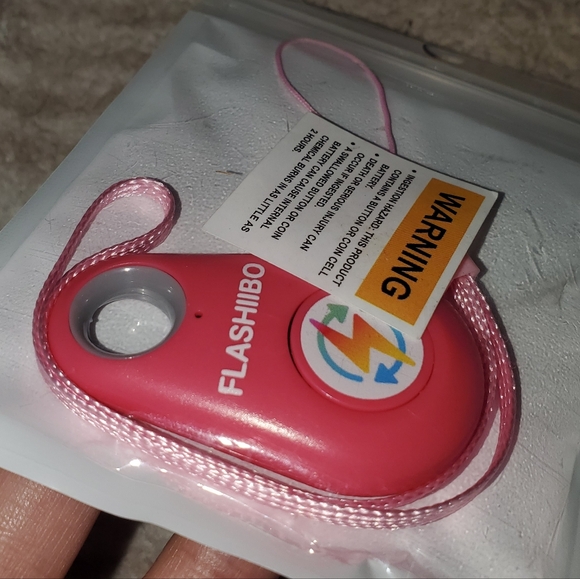 5 for $20 | NWT Flashiibo Pink Fob NFC Tag Emulator - Picture 3 of 3